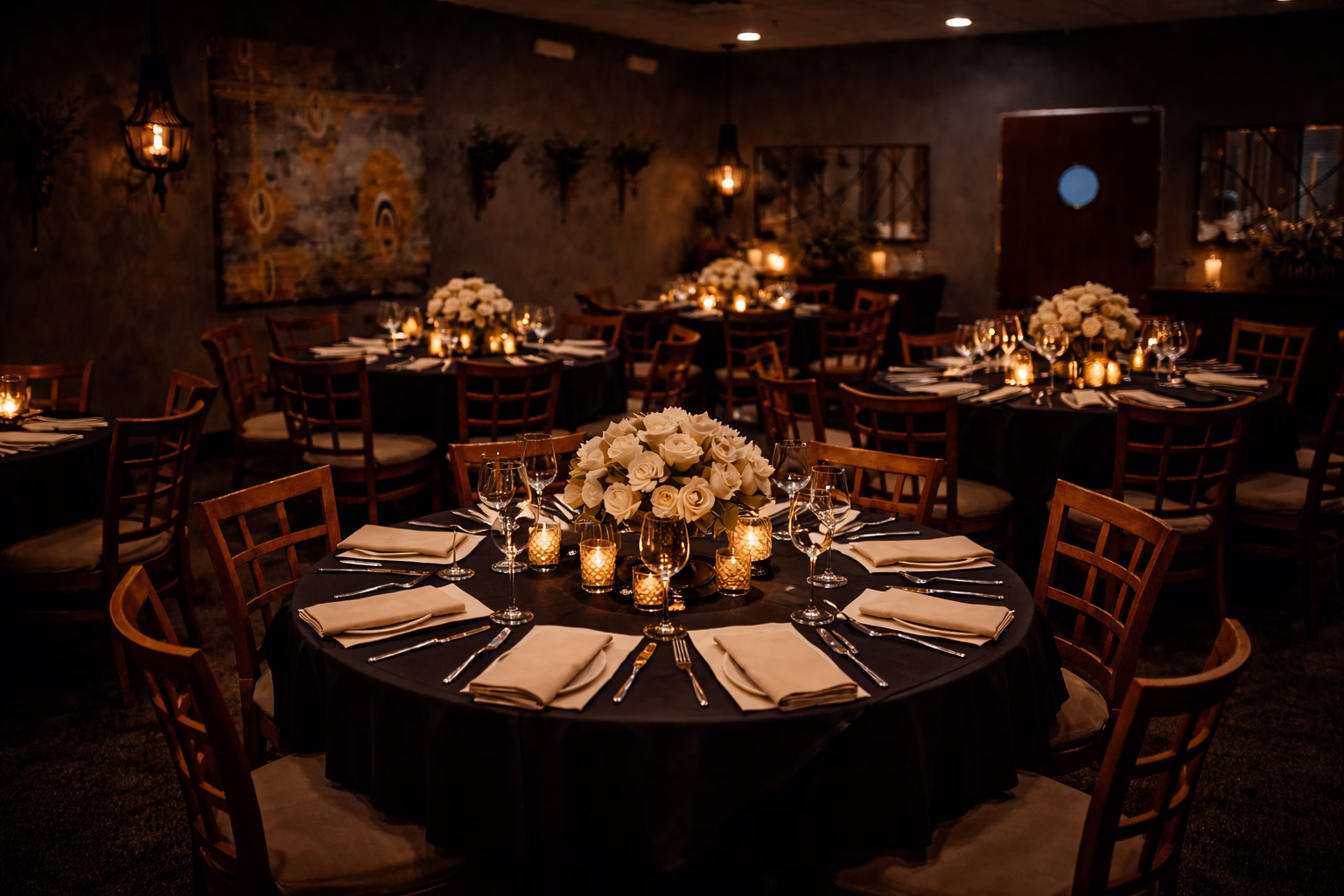 Elegant interior of Todd's Unique Dining restaurant in Henderson NV